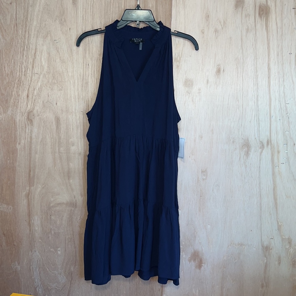 1. STATE SLEEVELESS COVER-UP DRESS M - Picture 2 of 11